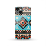 Powwow Store gb nat00319 tribal line shapes ethnic pattern phone case