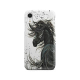 Powwow Store black horse native american design phone case 1