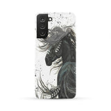 Powwow Store black horse native american design phone case 1