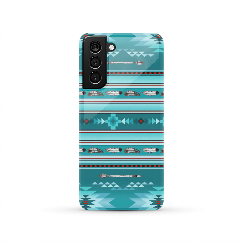 Powwow Store gb nat00602 blue light pattern phone case