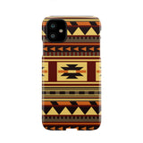 Powwow Store gb nat00507 brown ethnic pattern native phone case 1