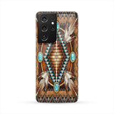 Powwow Store gb nat00023 pcas04 mandala brown native american phone case