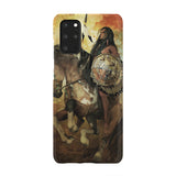 Warrior Riding Horse Native American Pride Phone Case - Powwow Store