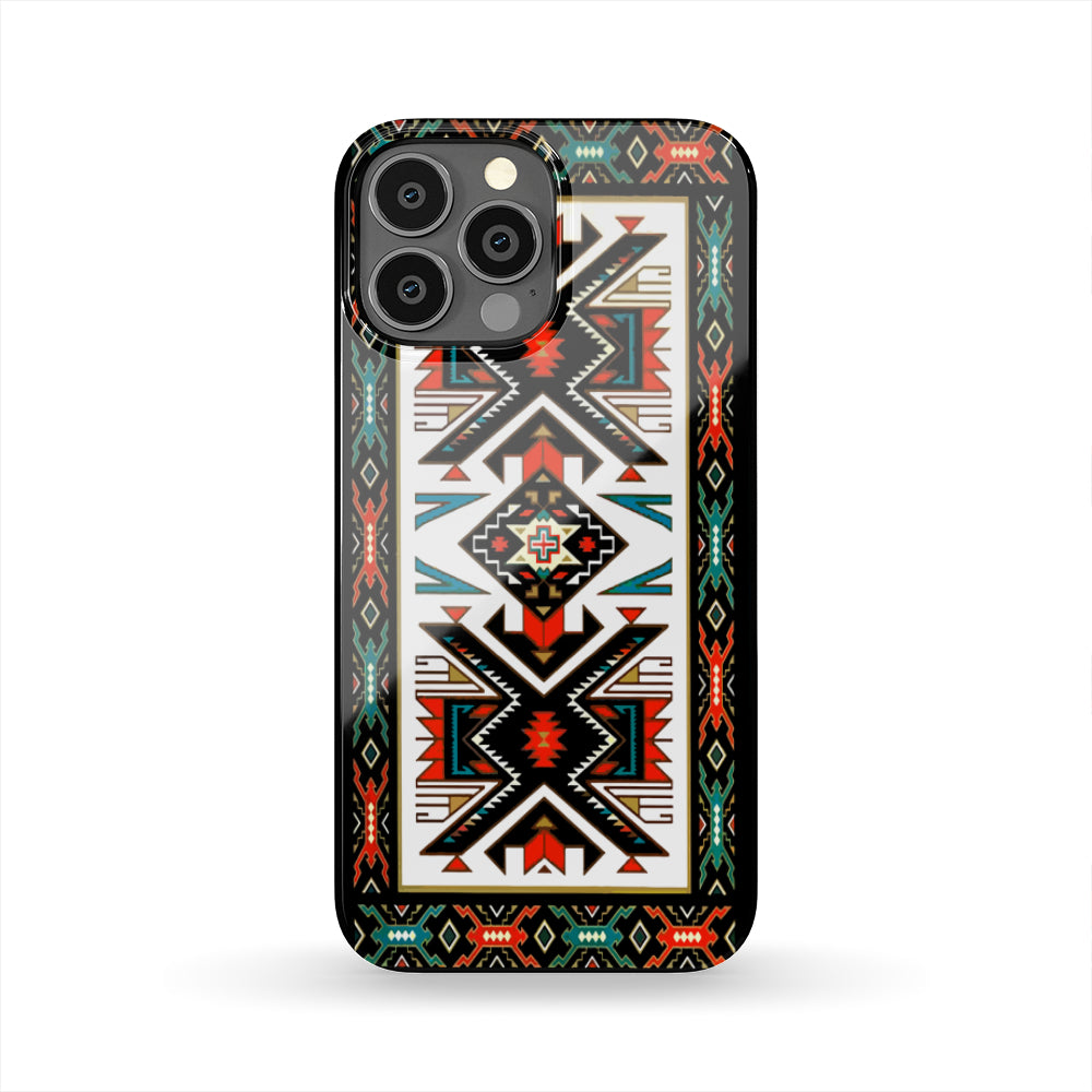 GB-NAT00049-PCAS01 Tribal Colorful Pattern Native American Phone Case - Powwow Store