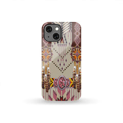 Powwow Store gb nat00069 04 pink pattern breastplate phone case