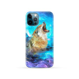 Powwow Store gb nat00422 howling wolf blue moon native phone case