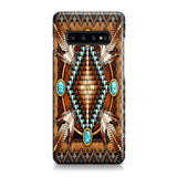 Powwow Store gb nat00023 pcas04 mandala brown native american phone case