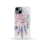 Powwow Store gb nat00379 pink water color dream catcher phone case