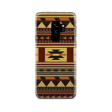 Powwow Store gb nat00507 brown ethnic pattern native phone case 1