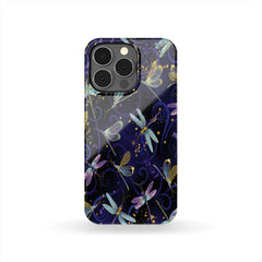 Powwow Store mb nat0015 pcas01 dragonflies purple phone case