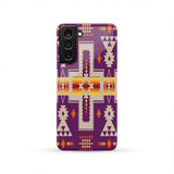 GB-NAT00062-PCAS09 Purrple Tribe Design Native American Phone Case