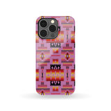 Powwow Store gb nat00046 09 pink tribes pattern native american phone case