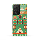 Powwow Store gb nat00426 green bison pattern phone case