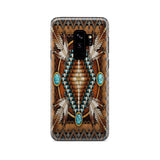 Powwow Store gb nat00023 pcas04 mandala brown native american phone case