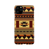 Powwow Store gb nat00507 brown ethnic pattern native phone case 1