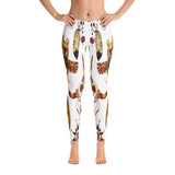 Owl Native American Leggings For Women - Powwow Store