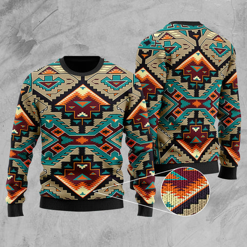 GB-NAT00016 Culture Design Native American Sweater