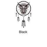 Owl Dream Catcher Wall Sticker - Powwow Store