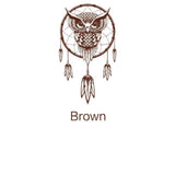 Owl Dream Catcher Wall Sticker - Powwow Store