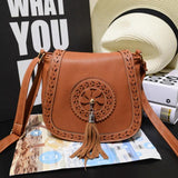 Native American Bags For Women Vintage Casual Tassel Small