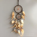 Vintage Feather Dream Catcher Native American