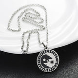 Yin Yang Wolves Pendant Necklace - Powwow Store