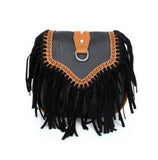Spirit Tassel Cross Body Bag Native American Style