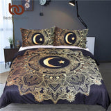 Indigenous Mandala Dreamcatcher Flowers Bedding Set - ProudThunderbird