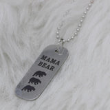 Mama Bear Necklace Mom Gifts Mothers Day - Powwow Store