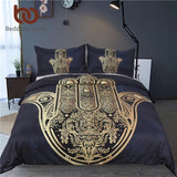 Indigenous Mandala Dreamcatcher Flowers Bedding Set - ProudThunderbird