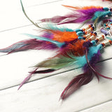 Handmade 4 Circle Dream Catcher With Feather Native American - ProudThunderbird