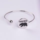 MAMA Bear Bangle Charm Bracelet Mother's Day Gift - Powwow Store