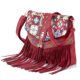 Vintage Women Bags  Ethnic  Native American Style Tassel