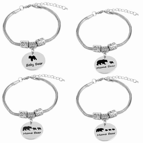 Mama Bear Bracelets Mother's Day Gift - Powwow Store