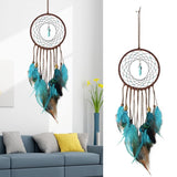 Blue Dream Catcher Love Pendant Native American Style - ProudThunderbird