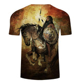 Native American Man With Horse T-Shirts - Powwow Store