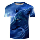 Lonely Wolf 3D Print Native American T-shirt