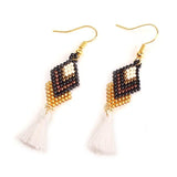 Beadwork Earring Women Beads Native American Modern - ProudThunderbird
