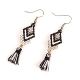 Beadwork Earring Women Beads Native American Modern - ProudThunderbird