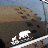 MAMA BEAR Vinyl Motorcycle Car Sticker Mother's Day Gift - Powwow Store