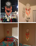 Tassel & Lace Dreamcatcher Wind Chimes - Powwow Store