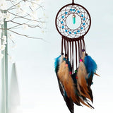 Native American Dreamcatcher Multicolor Feathers  DIY Handmade Material