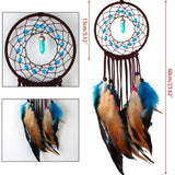 Native American Dreamcatcher Multicolor Feathers  DIY Handmade Material