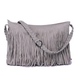 Women Tassel Fringe Cross Body Bag Native American Style