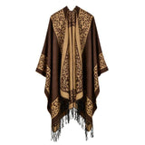 Autumn & Winter Poncho - Native American Clothing - ProudThunderbird