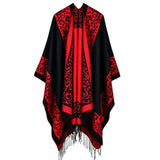 Autumn & Winter Poncho - Native American Clothing - ProudThunderbird
