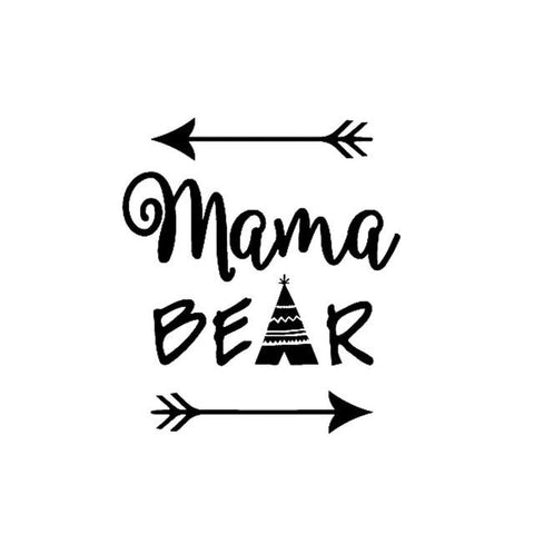 Mama Bear Arrows Vinyl Decal Funny Car Sticker - Powwow Store