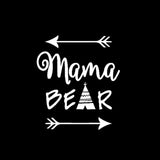 Mama Bear Arrows Vinyl Decal Funny Car Sticker