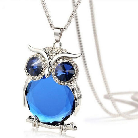 Owl Pendant Stone Native American Necklace - Powwow Store