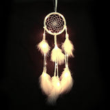 Native Dream Catcher Lighting Feather